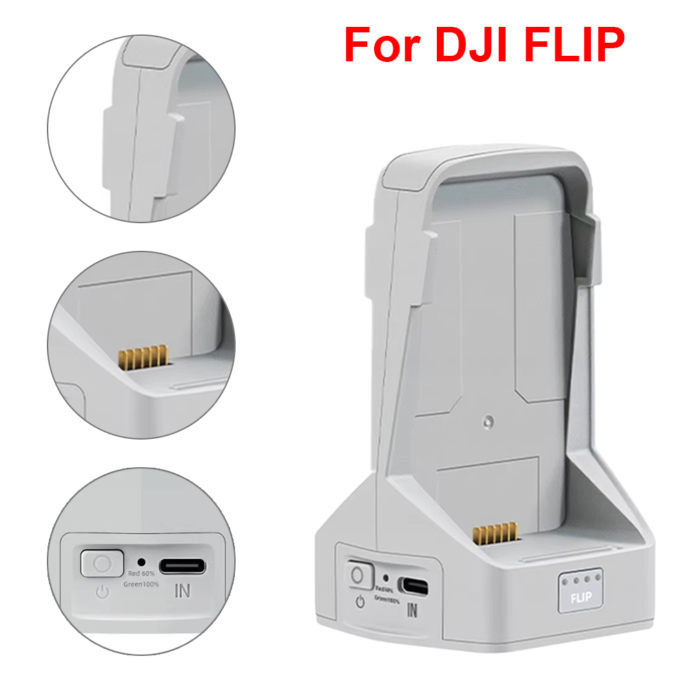 Drone Power Bank - Pengisi Daya Baterai untuk DJI Flip