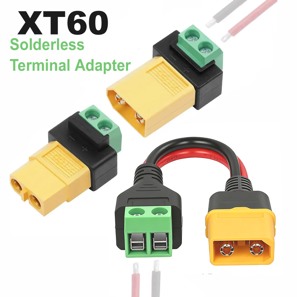 Drone Solar Charger - Konektor Adaptor 2 Pin ke XT60