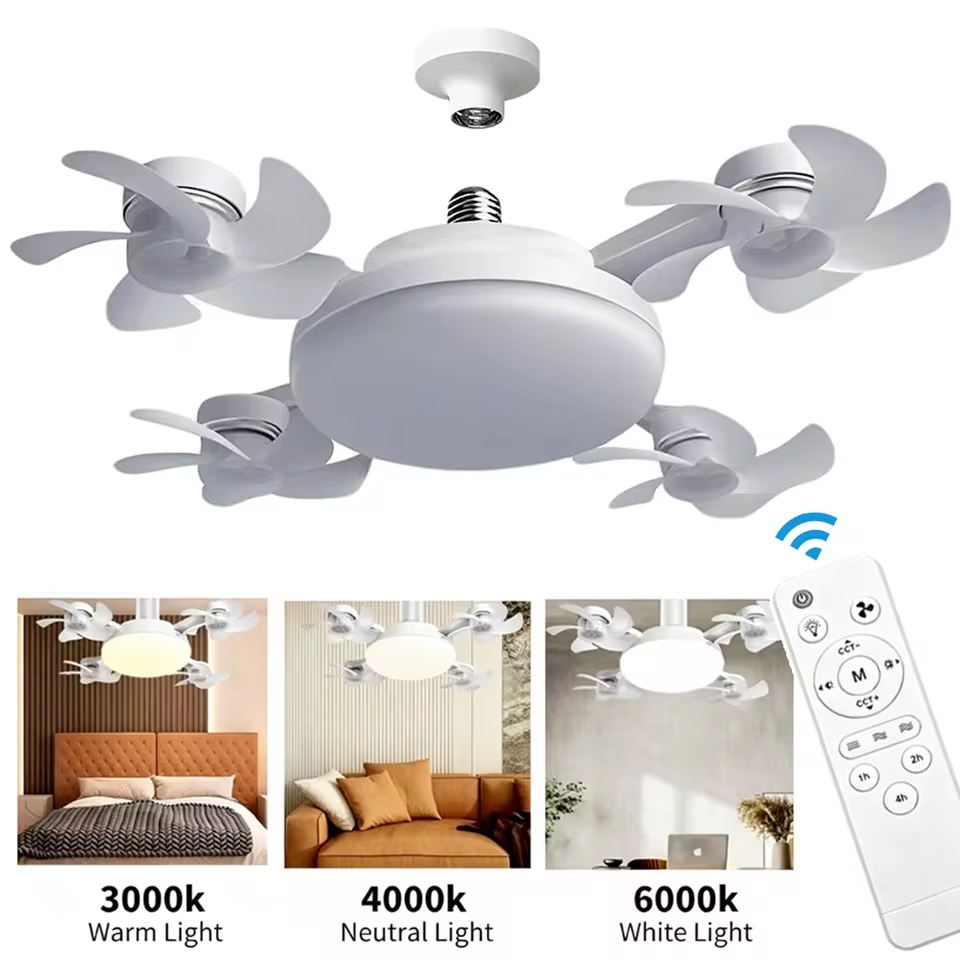 Drone Beacon Light - Kipas Angin Plafon 2 in 1
