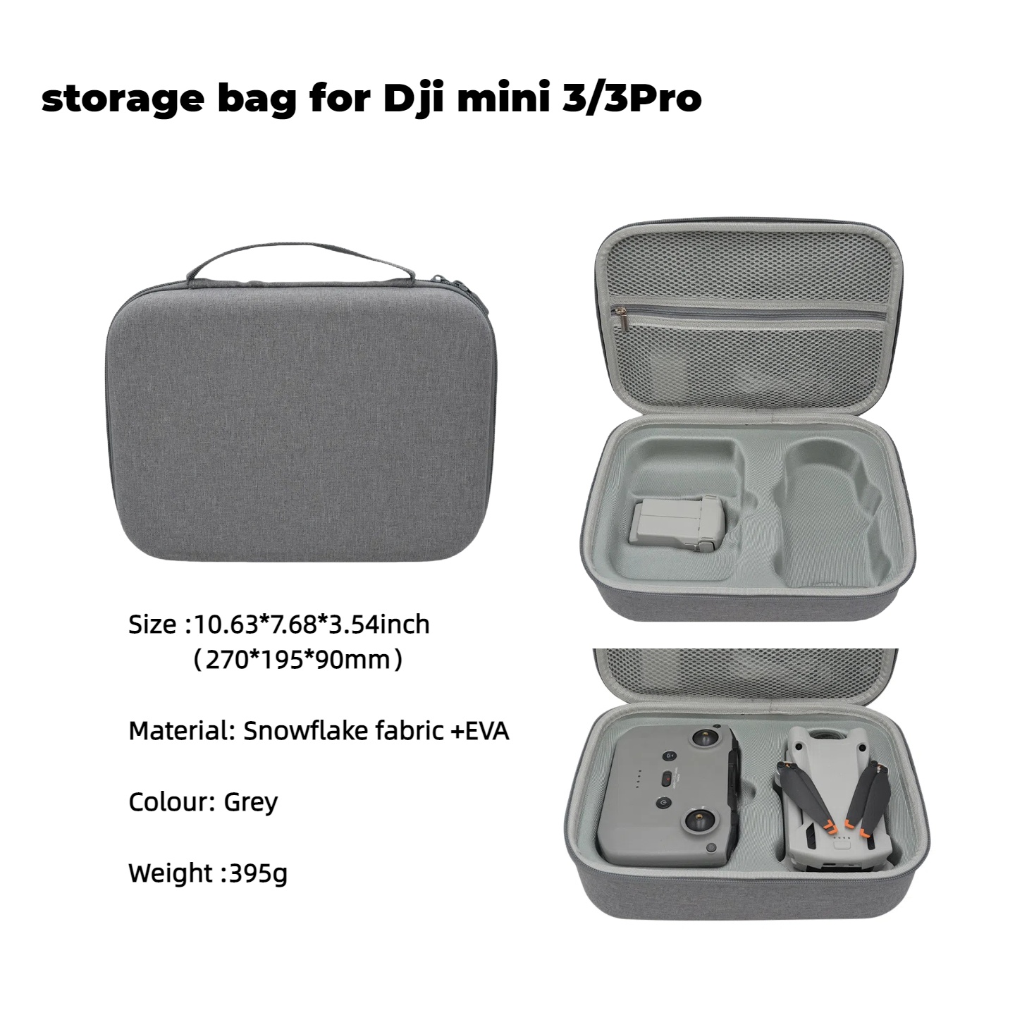 Drone Controller Hood - Tas Drone EVA Keras untuk DJI