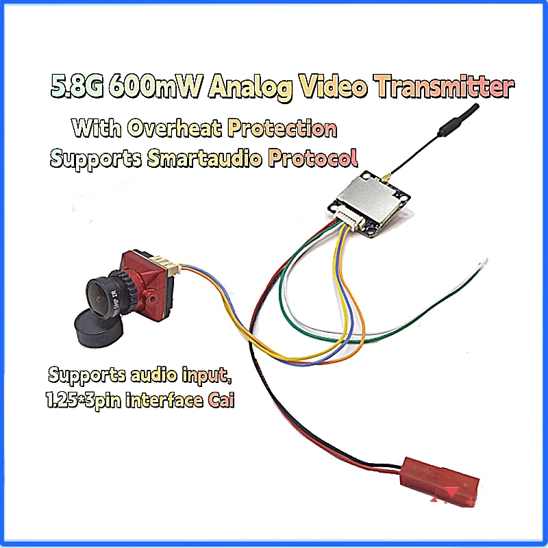 SLONWAKE FPV suit 5.8G 600mW V - Drone Controller Screen ulasan dan harga