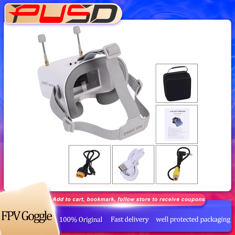 Kacamata FPV Original 008D PRO - Drone Battery Adapter ulasan dan harga