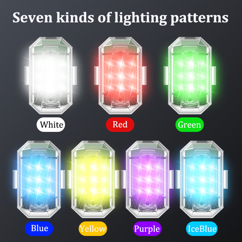 2PCS/4PCS Lampu Strobo LED Nir - Drone Strobe Light ulasan dan harga