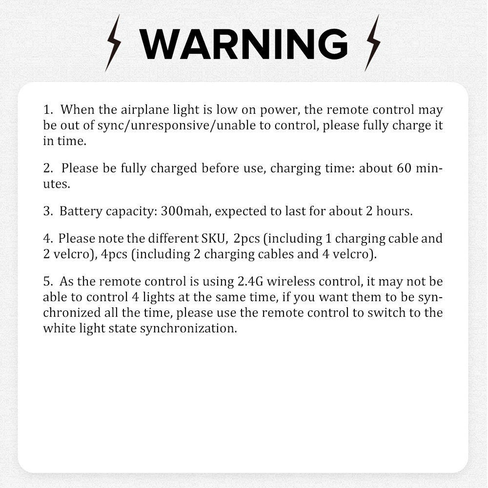 2PCS/4PCS Lampu Strobo LED Nir - Drone Strobe Light ulasan dan harga