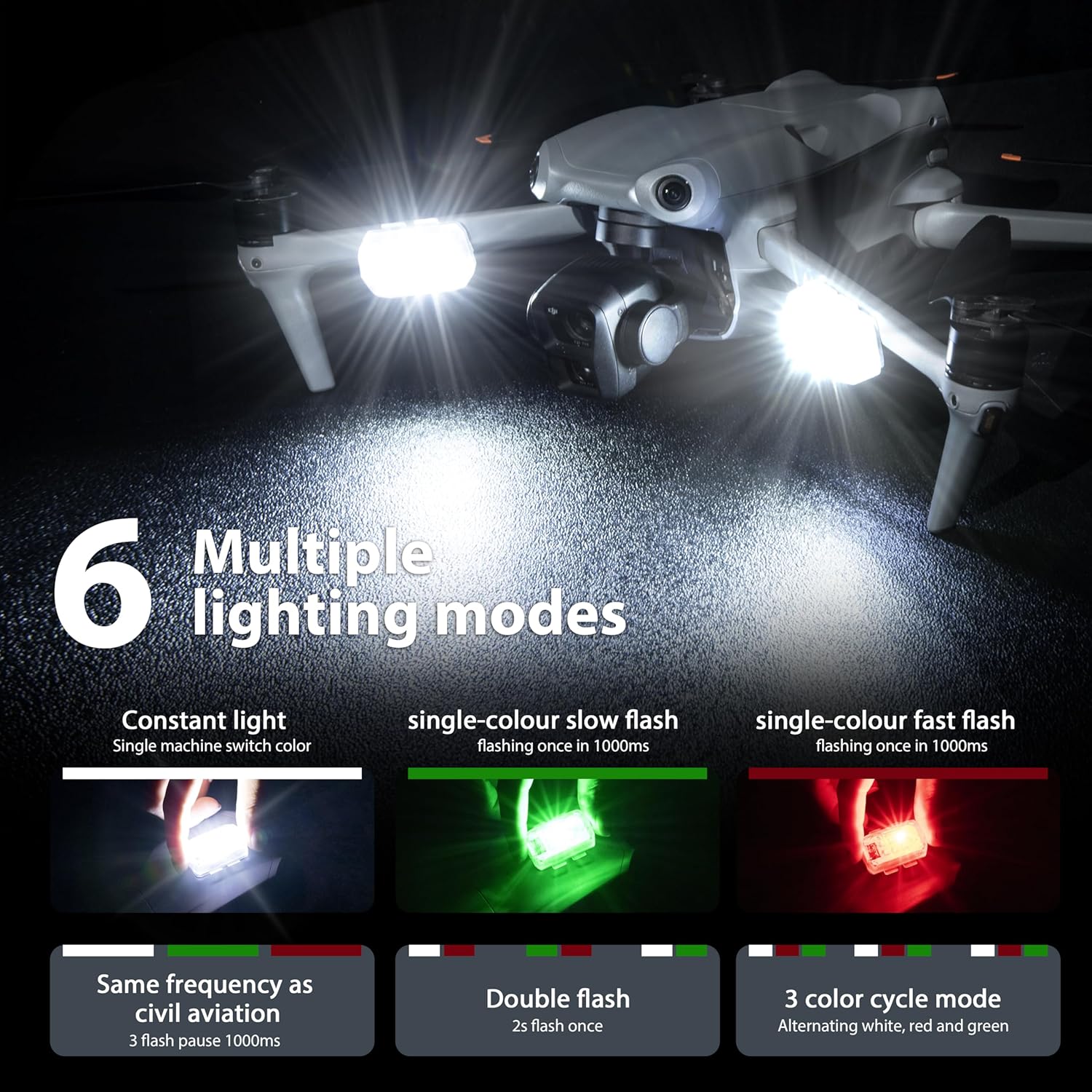 Lampu Strobo Drone STARTRC Lam - Drone Strobe Light ulasan dan harga
