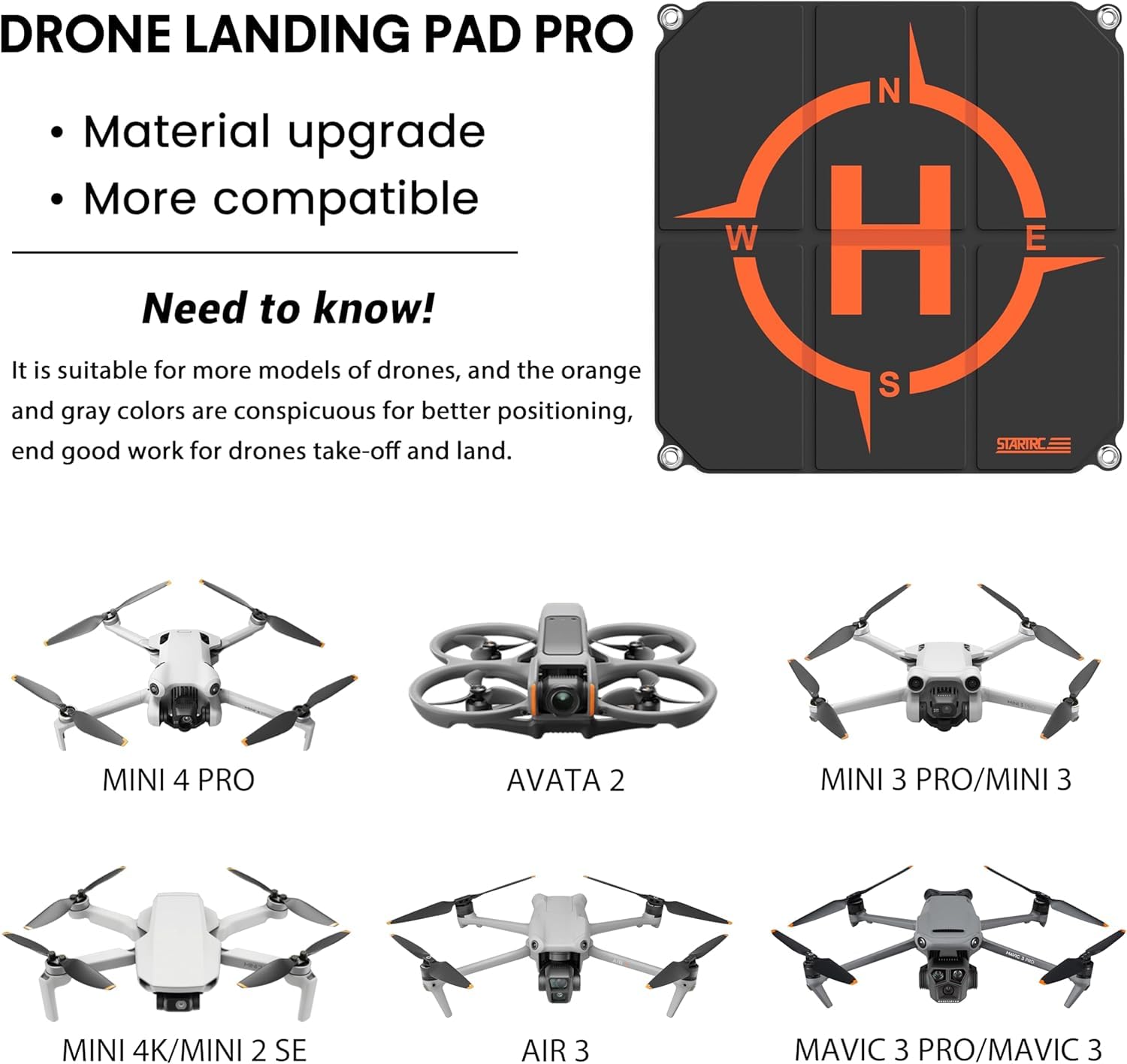 STARTRC Drone Landing Pad, Pla - Drone Landing Pad ulasan dan harga