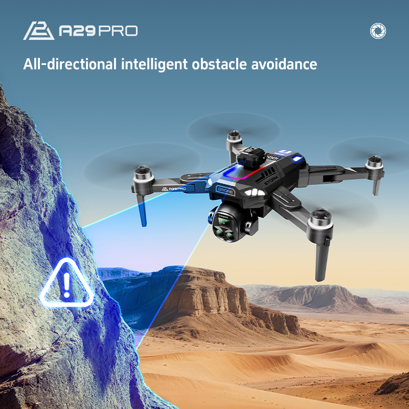 Drone RC FPV Quadcopter A29 Ga - Drone Controller Screen ulasan dan harga