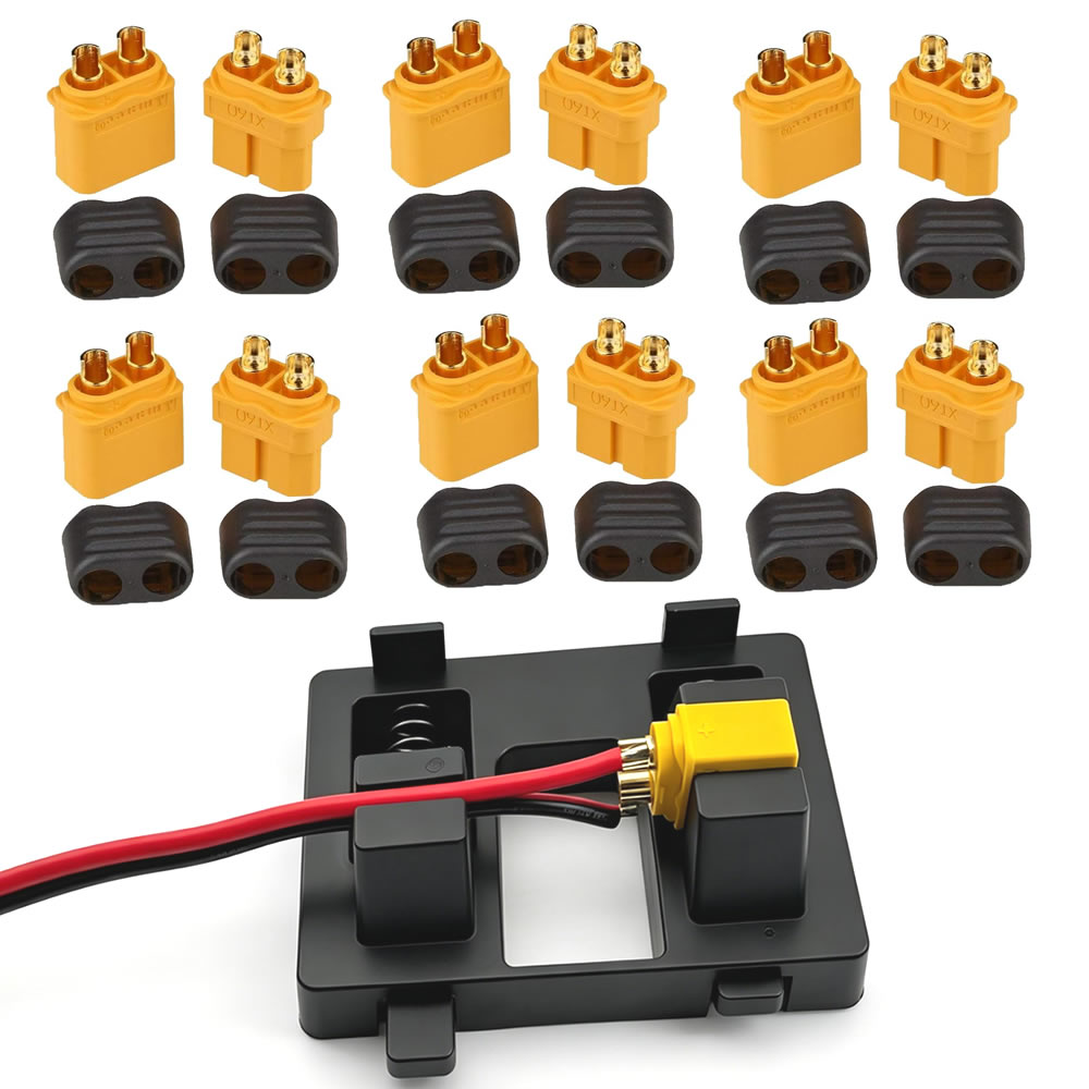Konektor XT60 dengan Selubung  - Drone Battery Adapter ulasan dan harga