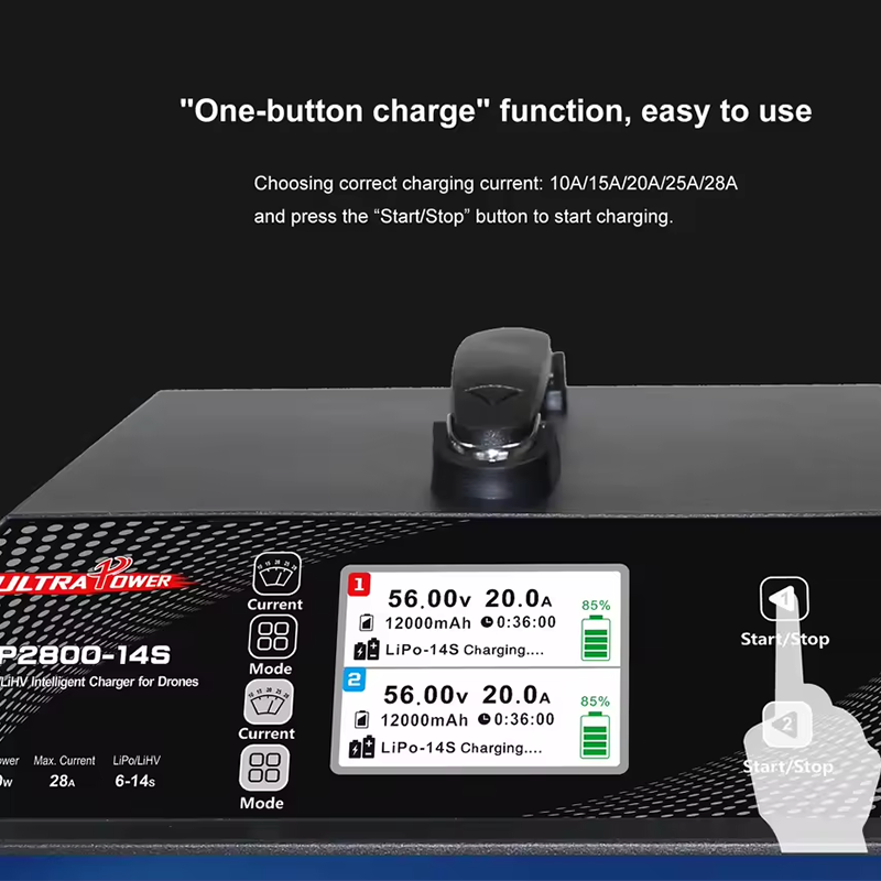 ULTRA POWER UP2800-14S 2X1400W - Drone Battery Charger ulasan dan harga