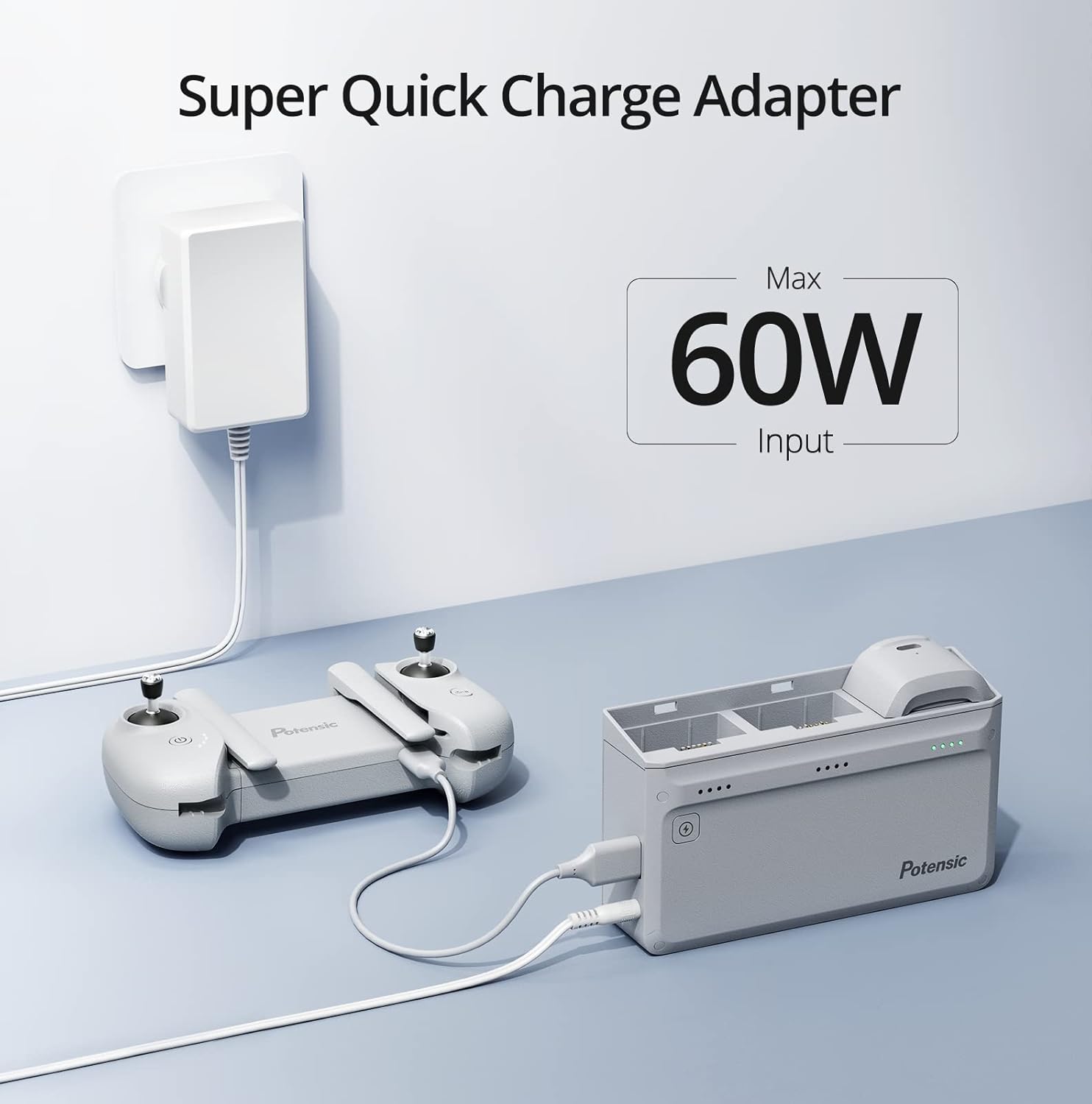 Hub Pengisian Daya Potensic Or - Drone Charging Hub ulasan dan harga
