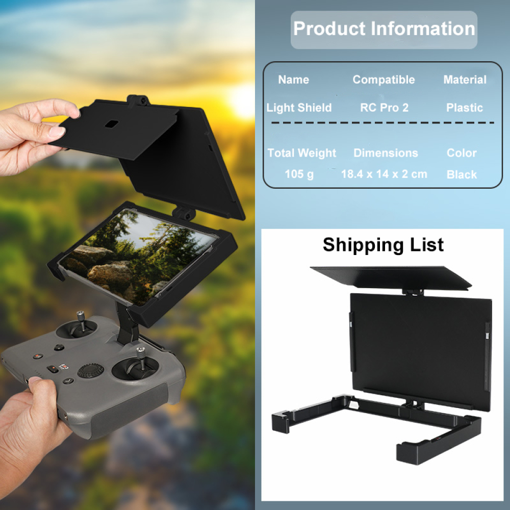 Baru untuk RC Pro 2 Pelindung  - Drone Sun Shade ulasan dan harga
