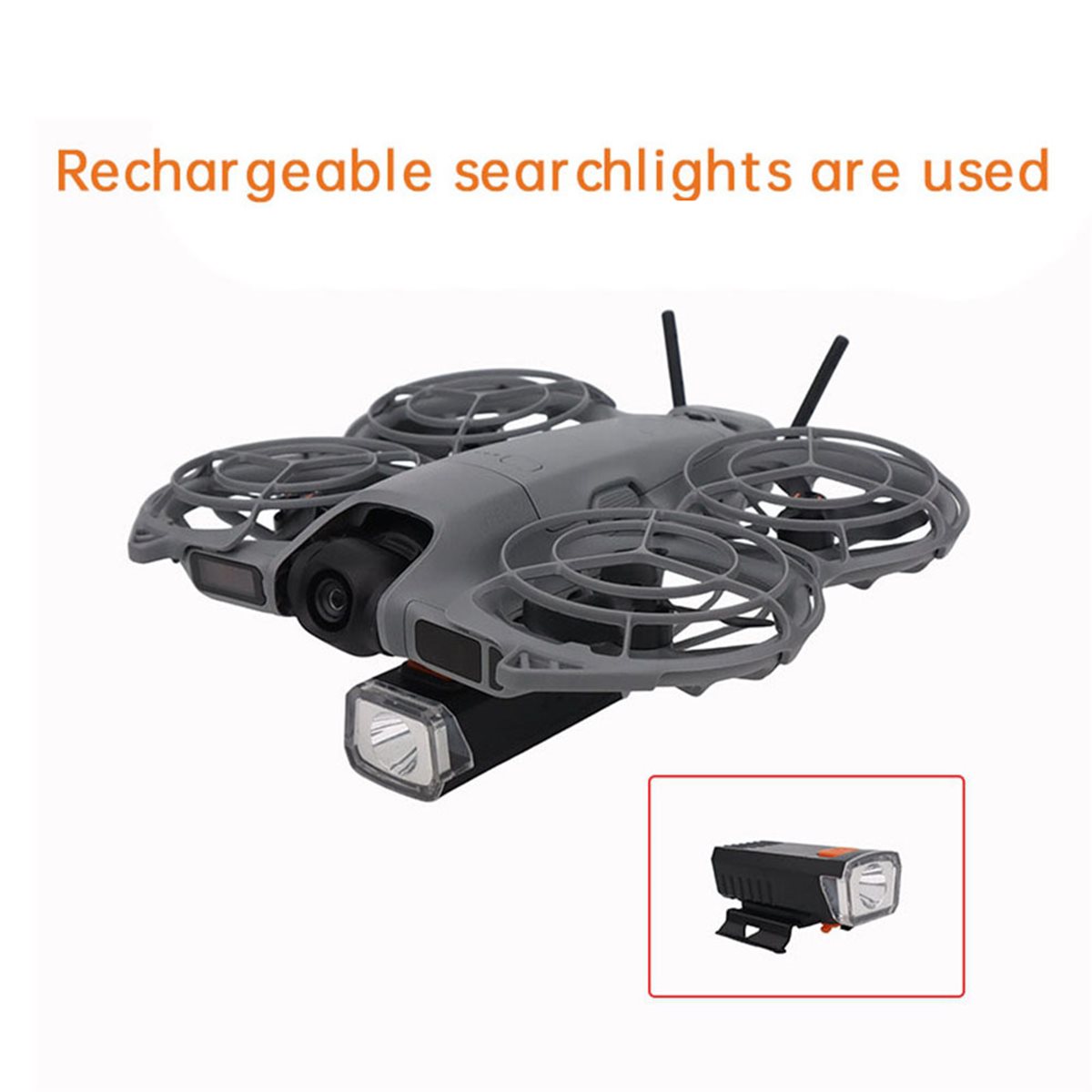 DTC5 Lampu Sorot Isi Ulang unt - Drone Beacon Light ulasan dan harga