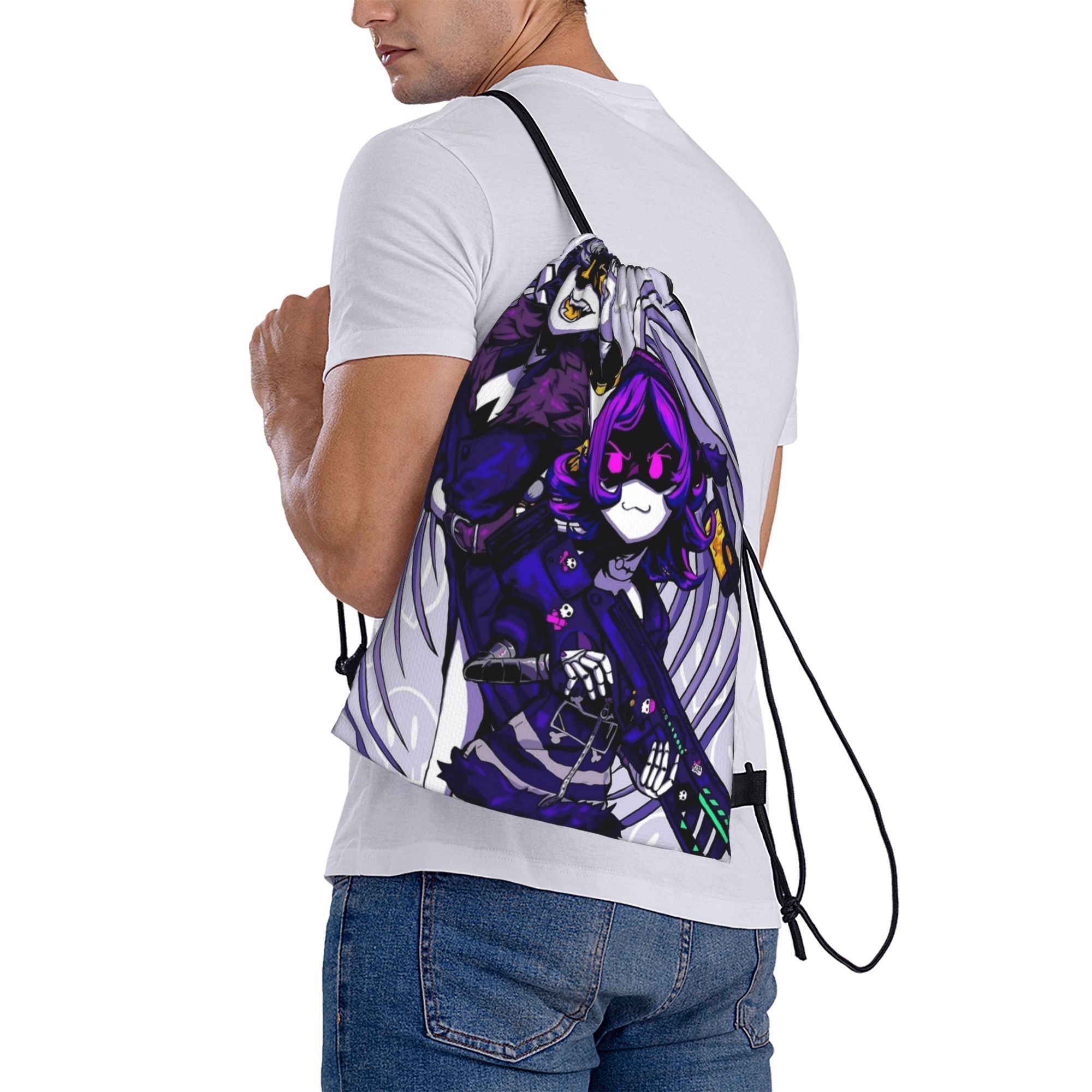 Tas Serut Anime Murder Drones  - Drone Backpack ulasan dan harga