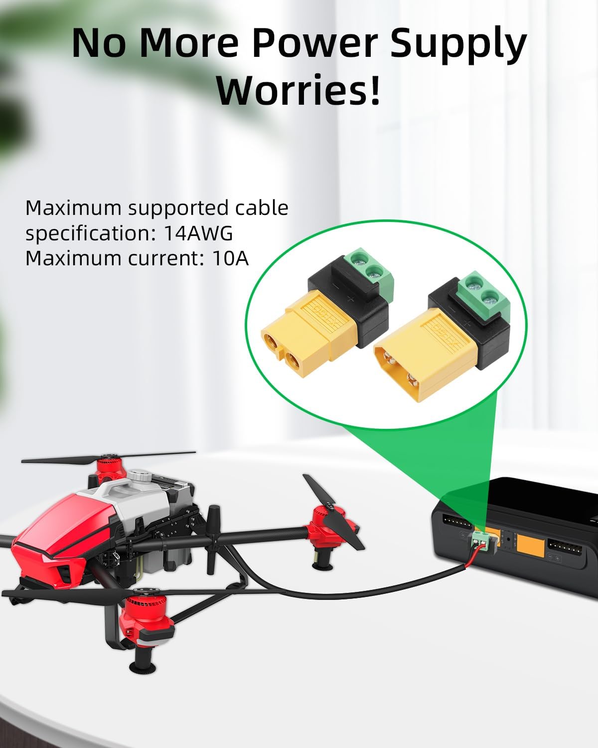 Konektor Adaptor Konversi Pria - Drone Solar Charger ulasan dan harga