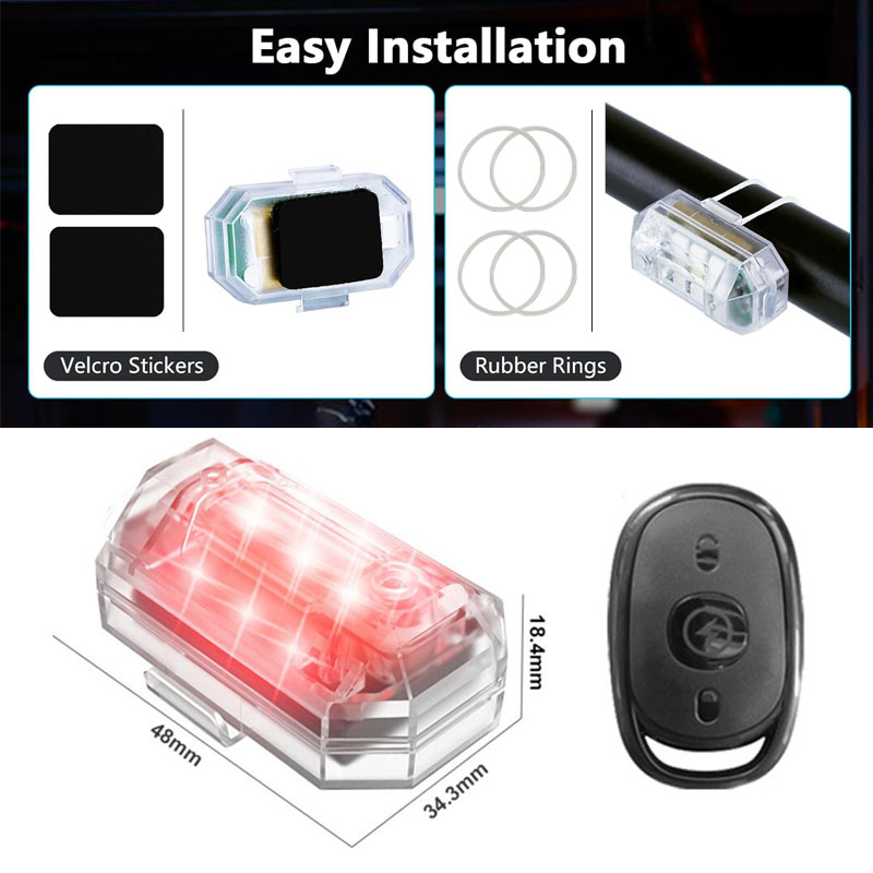 Lampu strobo Drone LED nirkabe - Drone Strobe Light ulasan dan harga