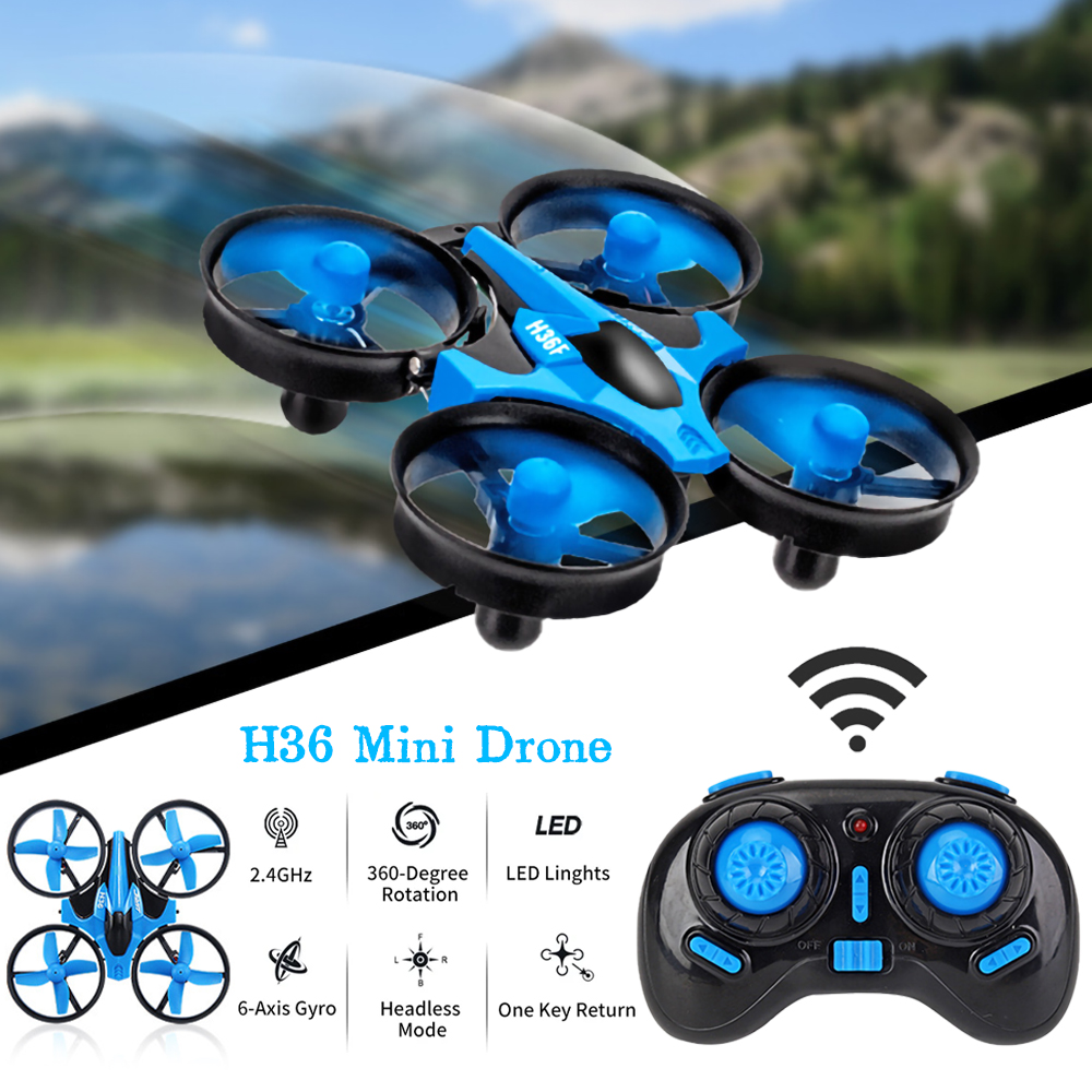 JJRC H36 Mini Drone Rc 4ch 6-A - Drone Remote Controller Lanyard ulasan dan harga