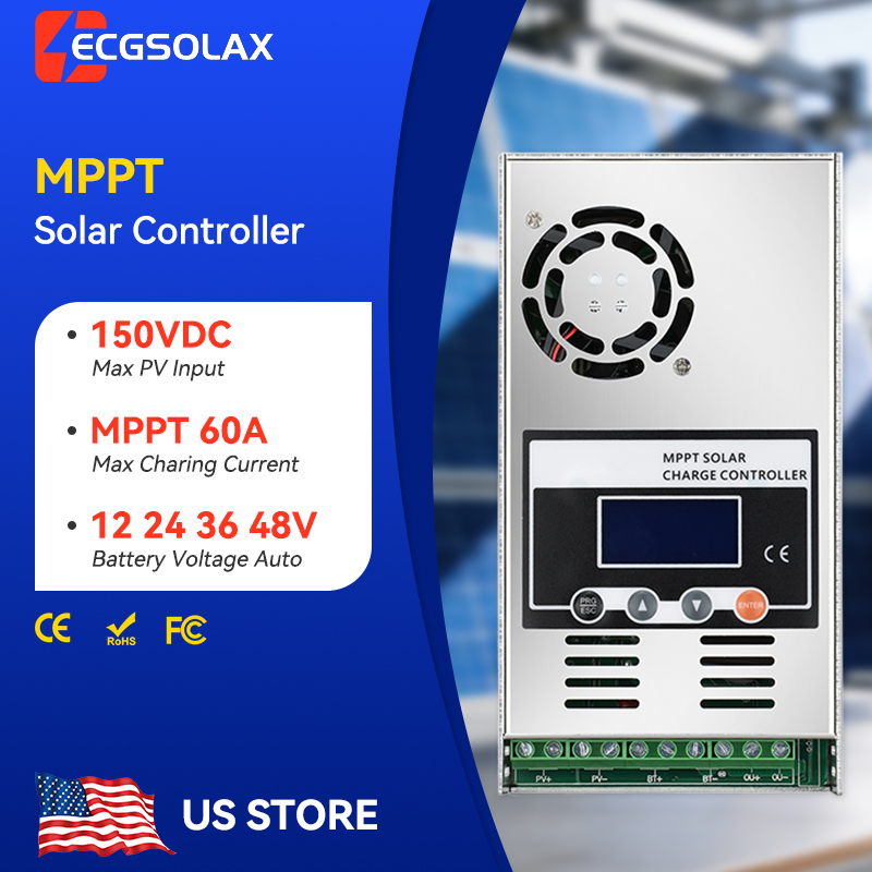 ECGSOLAX 60A MPPT Pengontrol P - Drone Solar Charger ulasan dan harga