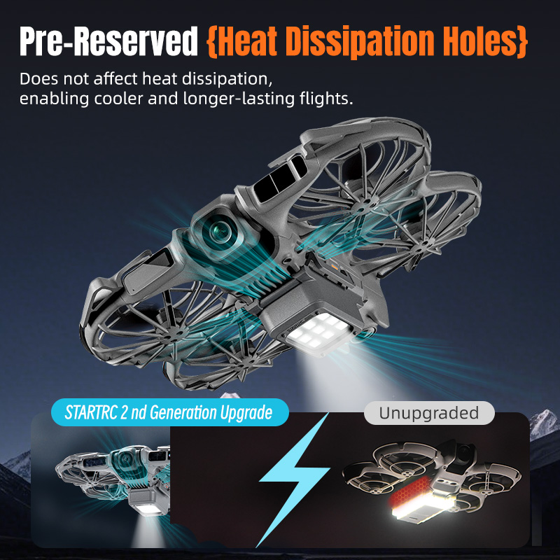 STARTRC LED Landing Gear untuk - Drone Strobe Light ulasan dan harga