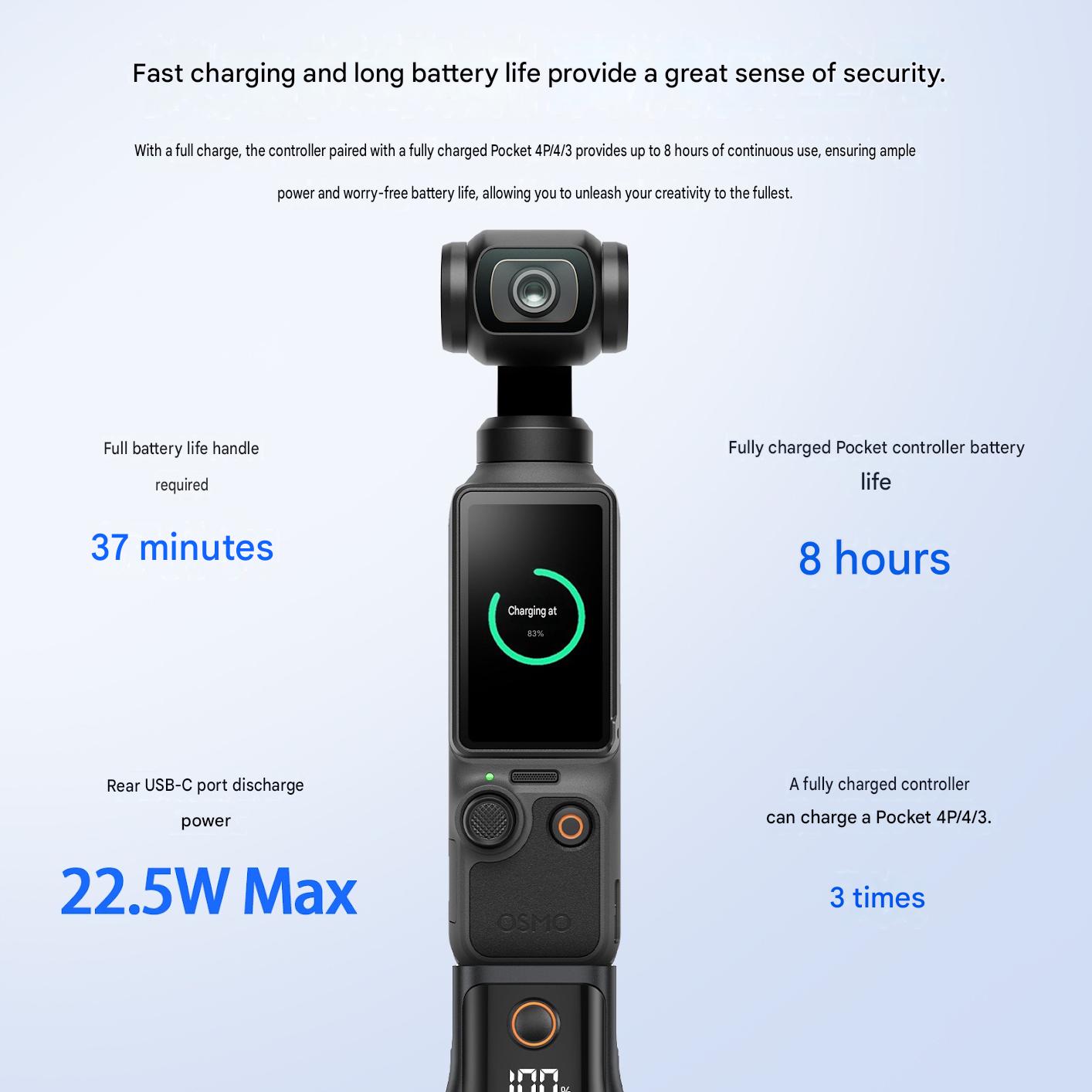 Pegangan Kamera untuk Osmo Poc - Drone Power Bank ulasan dan harga